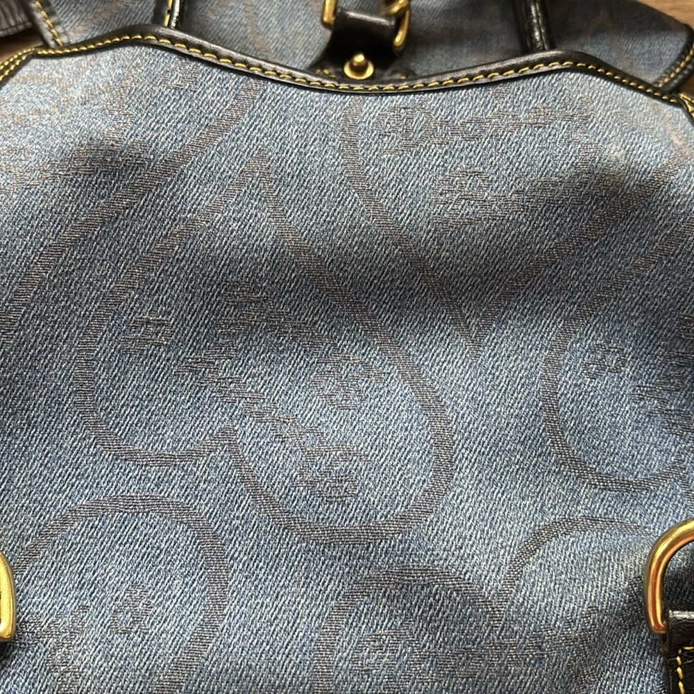 Dooney & Bourke Tan and Black Bag - Picture 9 of 9